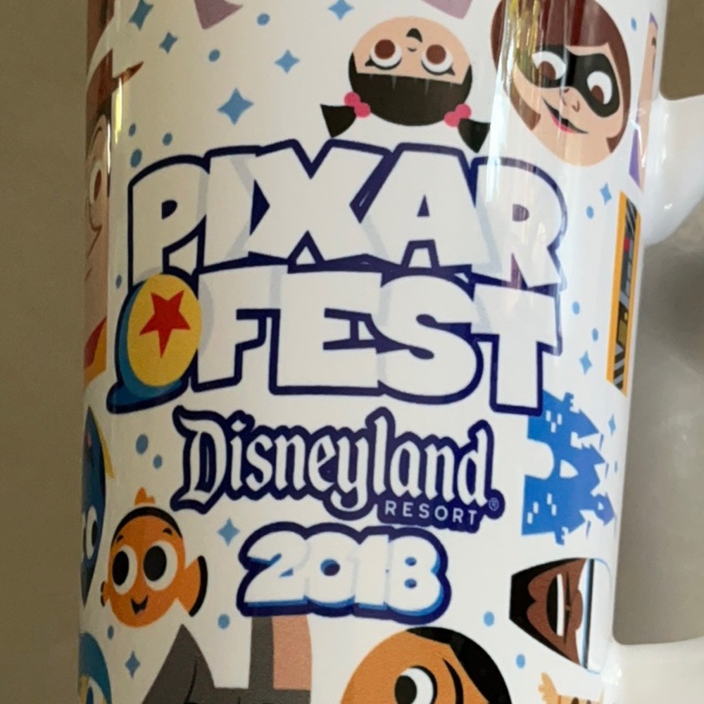 Disneyland Resort PixarFest 2018 ceramic character mug